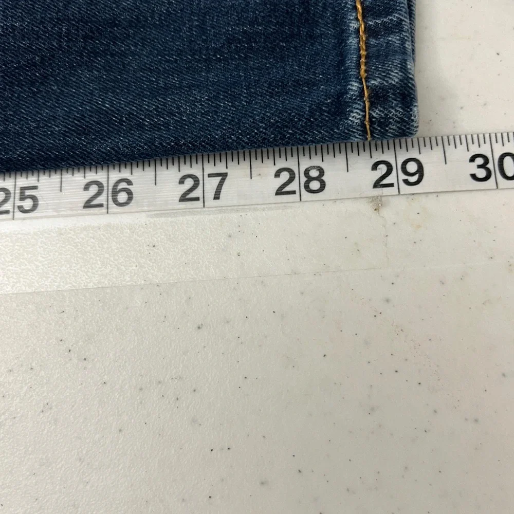 Levis 511 Slim Fit Jeans Mens 28x30 Dark Wash Stretch Denim 04511-1390